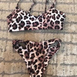 Leopard Bikini set! brand new!